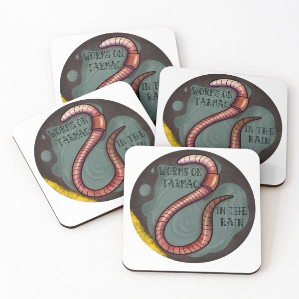 Item preview, Worms on tarmac designed and sold by JefficaAlice.