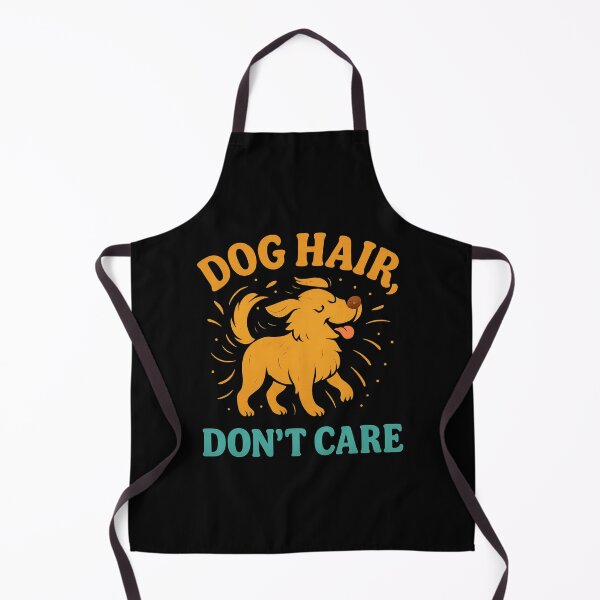 Artikelvorschau, Dog Hair Don't Care – Funny Retro Dog Lover Quote Design entworfen und verkauft von Domci.