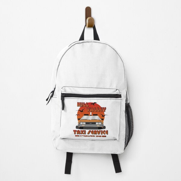 Item preview, Hill Valley Taxi Service Movie Art designed and sold by San Studios Co..