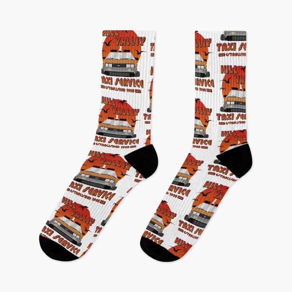 Item preview, Hill Valley Taxi Service Movie Art designed and sold by San Studios Co..