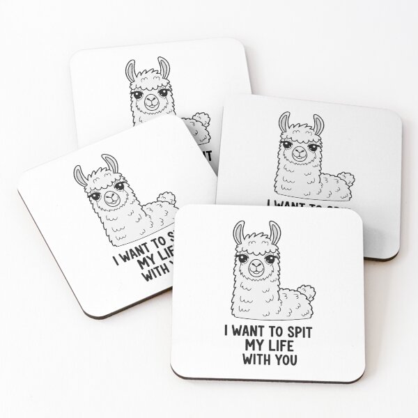 Item preview, I Want To Spit My Life With You Llama Animal designed and sold by Owcomm.