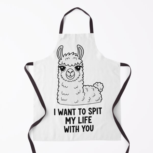 Item preview, I Want To Spit My Life With You Llama Animal designed and sold by Owcomm.