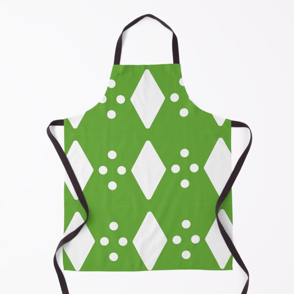 Item preview, green diamond pattern with dots designed and sold by FrancodiMonaco.