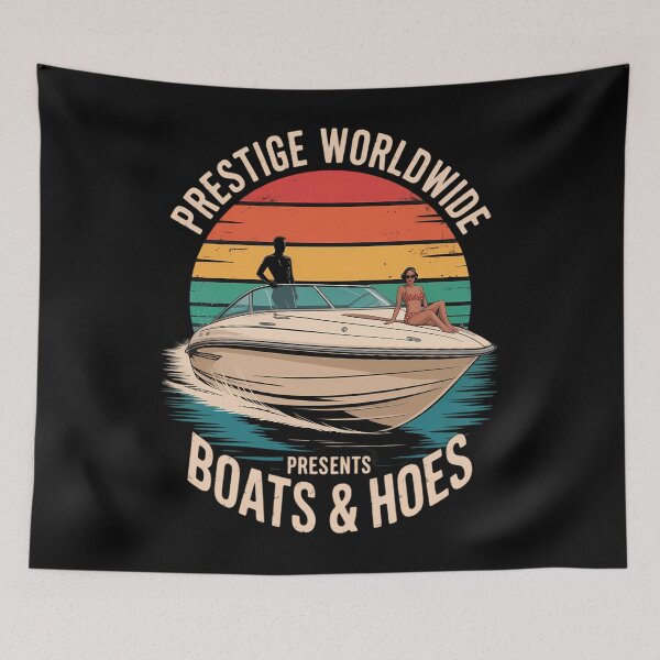 Artikelvorschau, Prestige Worldwide präsentiert „Boats And Hoes Funny“ entworfen und verkauft von tearbytea.