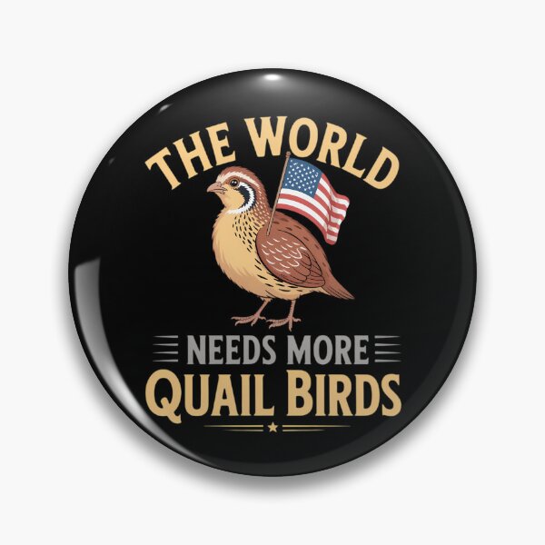 Item preview, Quail The World Needs Quail Lover America Flag Bobwhite designed and sold by tearbytea.