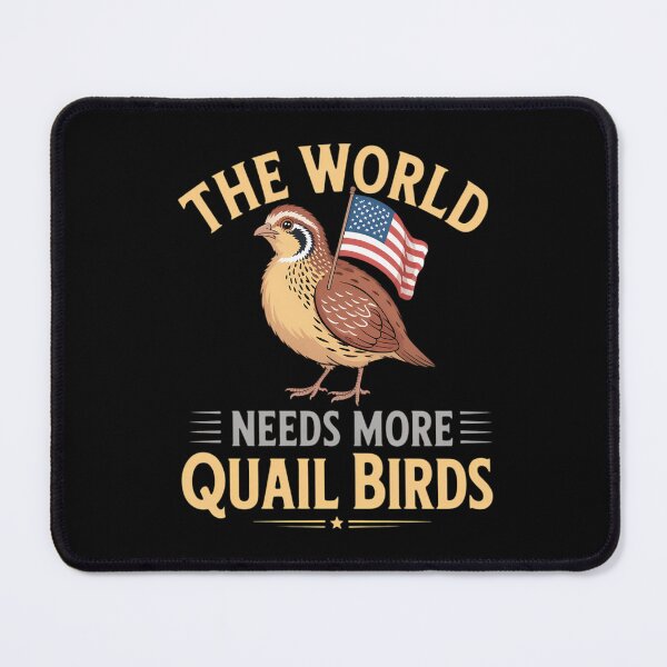Item preview, Quail The World Needs Quail Lover America Flag Bobwhite designed and sold by tearbytea.