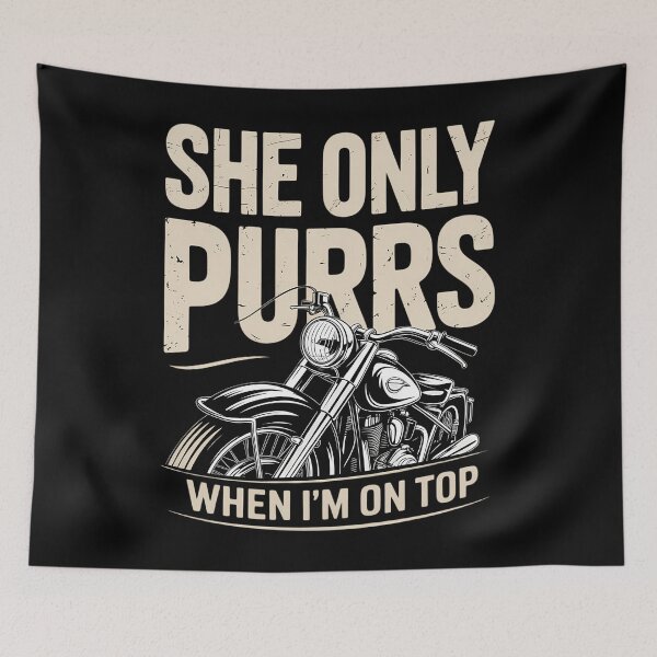 Item preview, She Only Purrs When Im On Top designed and sold by tearbytea.