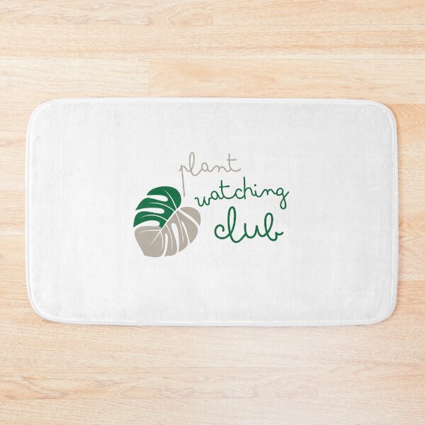 Item preview, plant watching club with variegated monstera designed and sold by jazzydevil.