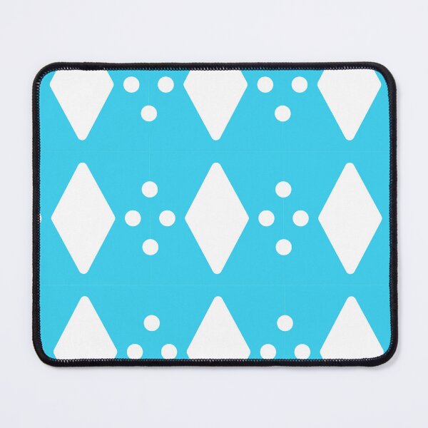Item preview, Sky blue diamond pattern with dots designed and sold by FrancodiMonaco.