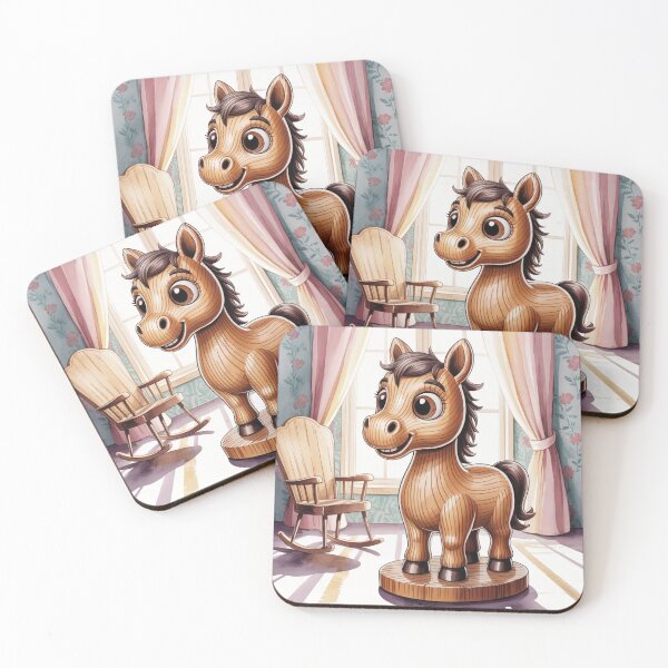 Item preview, Cute Wood Horse  designed and sold by ArtQueen777.