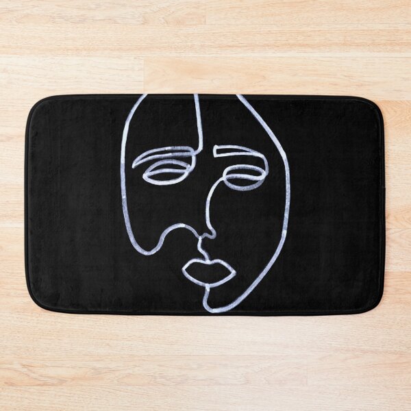 Item preview, man face linear drawing  designed and sold by thissmarwa.