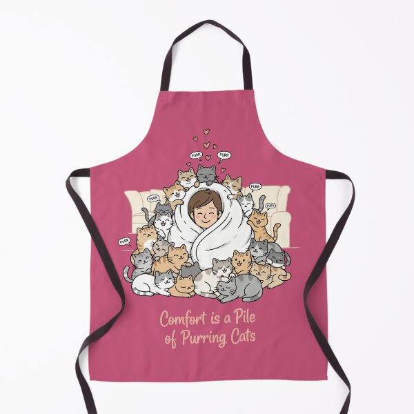 Item preview, Comfort is a Pile of Purring Cats designed and sold by Amir Faysal.