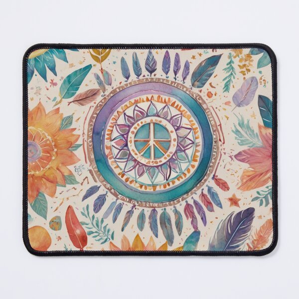 Item preview, Mystic Bourne Boho flowers design designed and sold by FilMate.