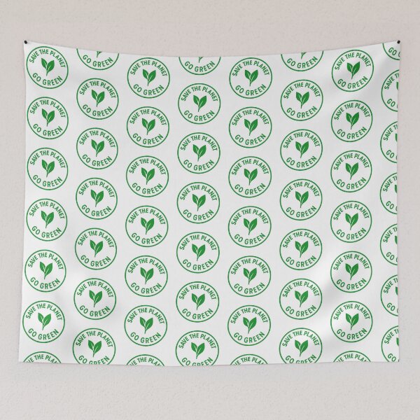 Item preview, SAVE THE PLANET / GO GREEN designed and sold by morabert.