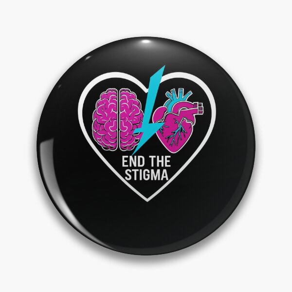 Item preview, End the Stigma – Heart Edition designed and sold by fantasyy.