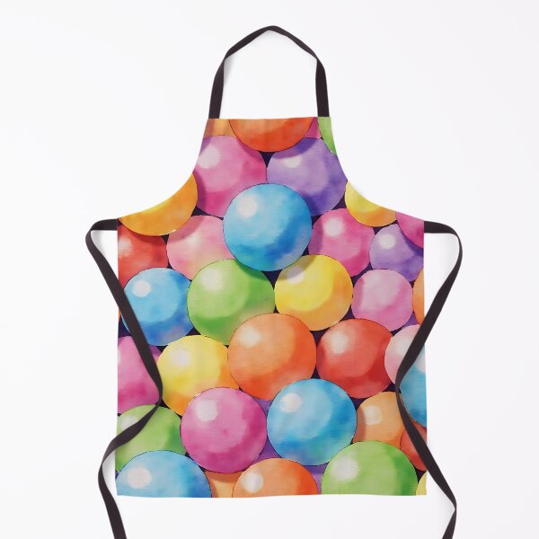 Item preview, Colorful Cartoon Gum Balls Seamless Pattern designed and sold by FunCartoonSpot.