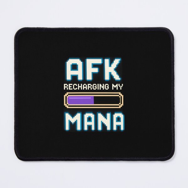 Item preview, AFK – Recharging My Mana (Gaming Break Design) designed and sold by Thread Respawn.