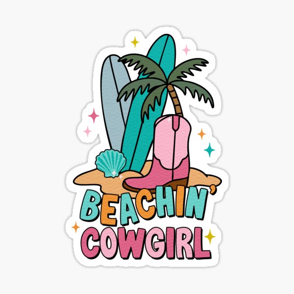 Item preview, Beachin' Cowgirl Western Beach Babe designed and sold by Jcat7.