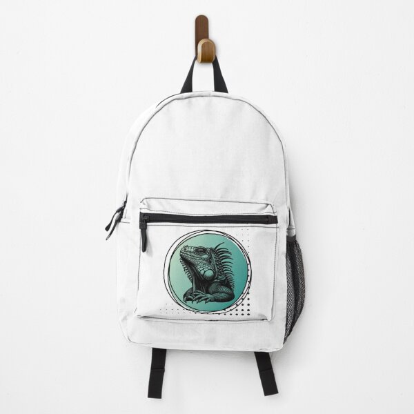 Item preview, Iguana on a gradient green background designed and sold by Patsmerch.