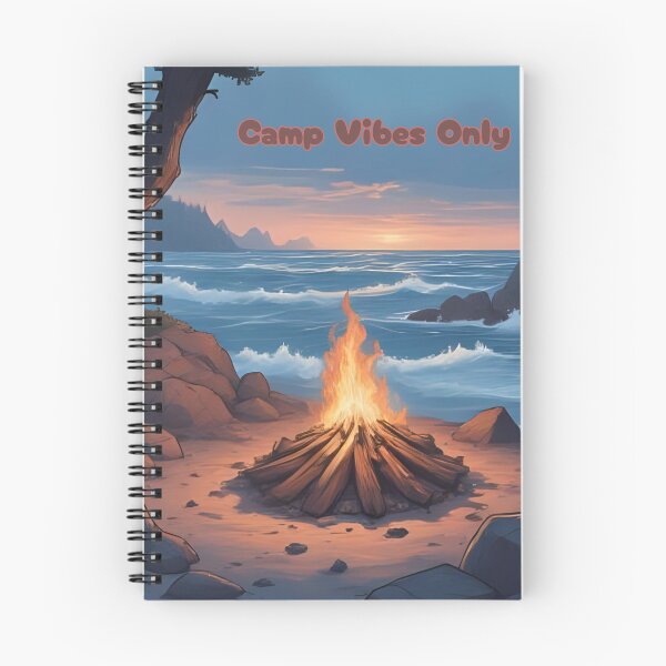Artikelvorschau, Gemütliche Lagerfeuernacht am Meer – Nur Camp Vibes entworfen und verkauft von Pixel--Threads.