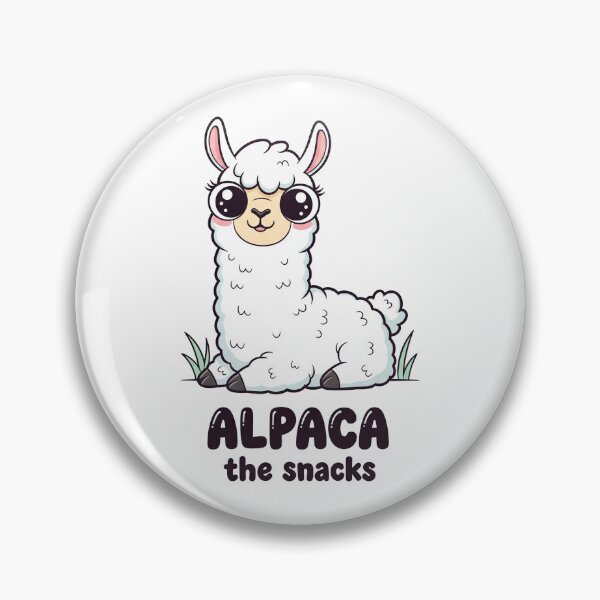 Item preview, Alpaca The Snacks Adorable Llama Illustration designed and sold by Owcomm.