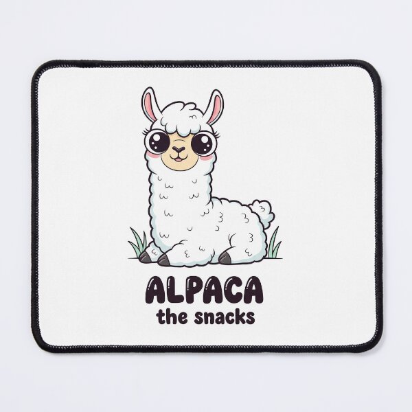 Item preview, Alpaca The Snacks Adorable Llama Illustration designed and sold by Owcomm.
