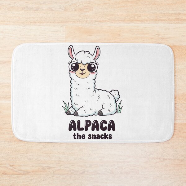 Item preview, Alpaca The Snacks Adorable Llama Illustration designed and sold by Owcomm.