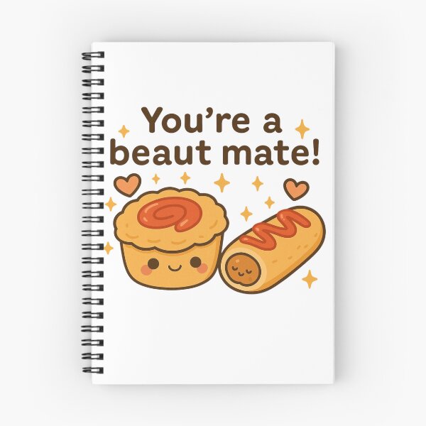 Item preview, Cute Aussie Meat Pie & Sausage Roll with Tomato Sauce – Australian Snack Art designed and sold by POPDOTSHOP.