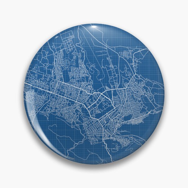 Item preview, Dire Dawa City Map of Ethiopia - Blueprint designed and sold by deMAP.