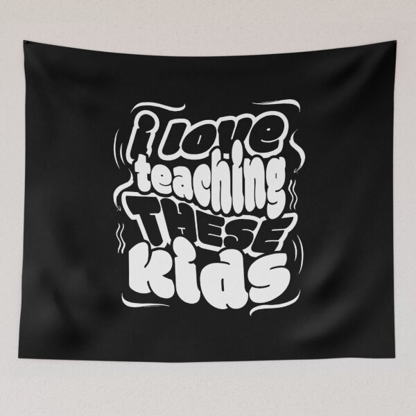 Item preview, "I love teaching these kids" Back to School Blessed T-shirt designed and sold by OrtegaGrace.