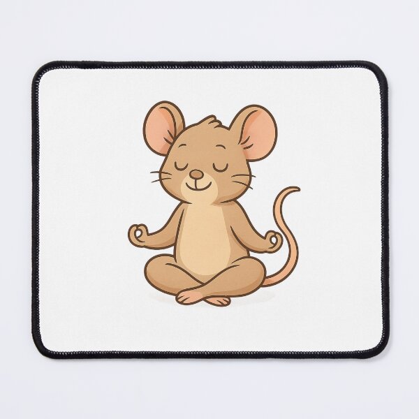 Item preview, Meditating Mouse  designed and sold by Shtees41.