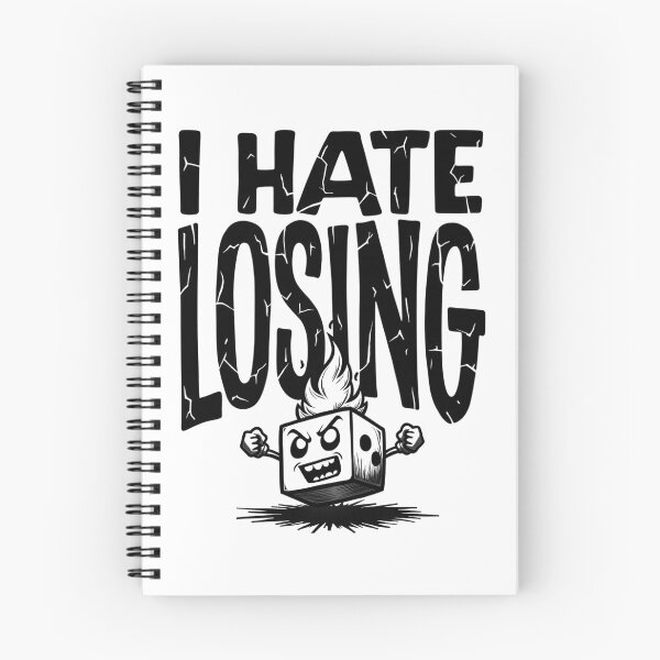 Item preview, I Hate Losing designed and sold by Code Pet sometimes Sleep.