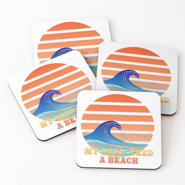 Item preview, My Body Need a Beach designed and sold by LKozerski.