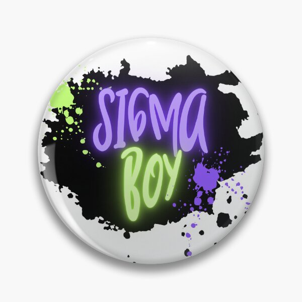 Item preview, Sigma boy meme paint splash designed and sold by Patsmerch.
