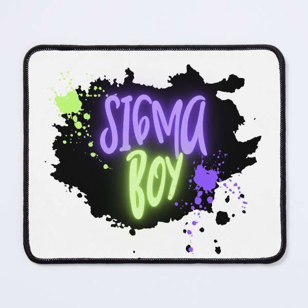 Item preview, Sigma boy meme paint splash designed and sold by Patsmerch.