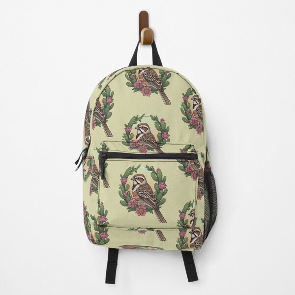 Item preview, Colorado Lark Bunting Bird Surrounded By Claret Cup designed and sold by taiche.