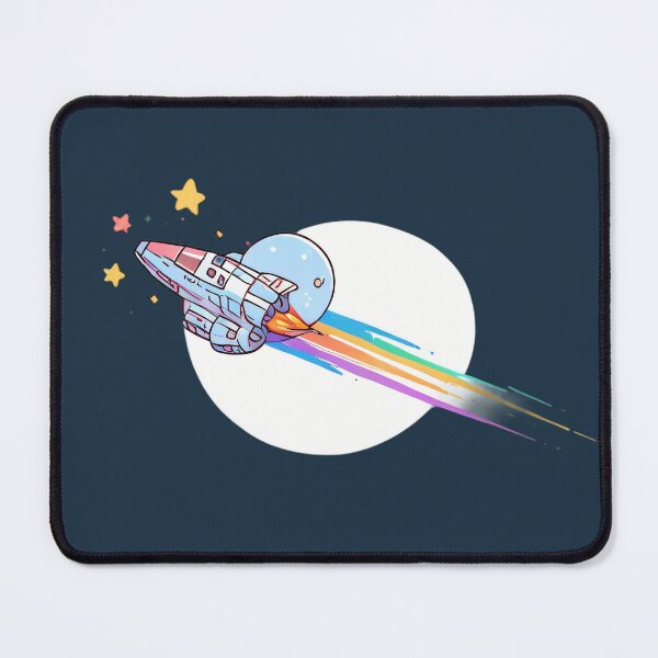 Item preview, Rainbow Space Rocket Adventure designed and sold by KiraChie.