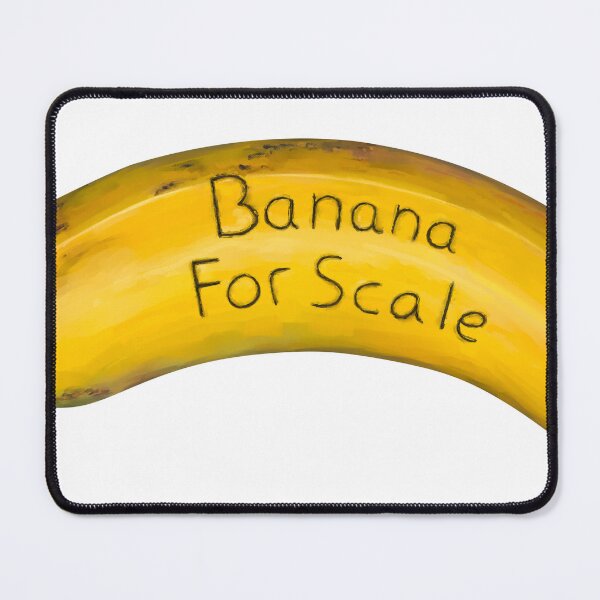 Item preview, Banana for scale designed and sold by Pocket Doodle Stickers.