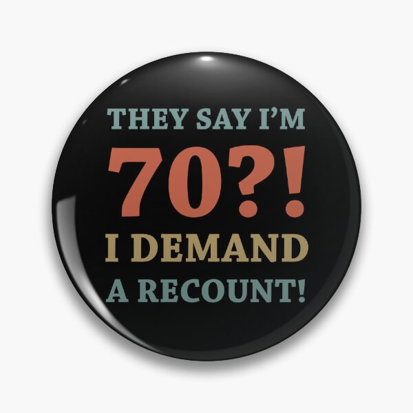 Item preview, 70th Birthday Gag Gift designed and sold by thepixelgarden.