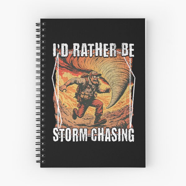 Item preview, Comic Style I’d Rather Be Storm Chasing designed and sold by Studio Bankai.