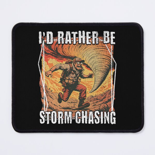 Item preview, Comic Style I’d Rather Be Storm Chasing designed and sold by Studio Bankai.
