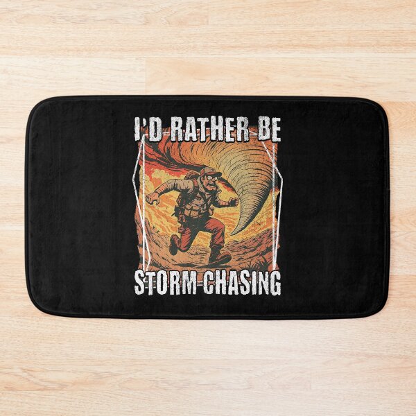 Item preview, Comic Style I’d Rather Be Storm Chasing designed and sold by Studio Bankai.