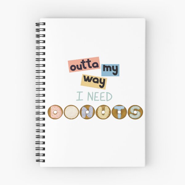 Item preview, Design with Text outta my way I need Donuts designed and sold by ChantellaGF.