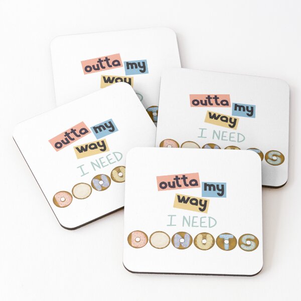Item preview, Design with Text outta my way I need Donuts designed and sold by ChantellaGF.