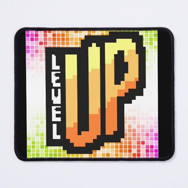 Item preview, Colourful pixel level up  designed and sold by Patsmerch.