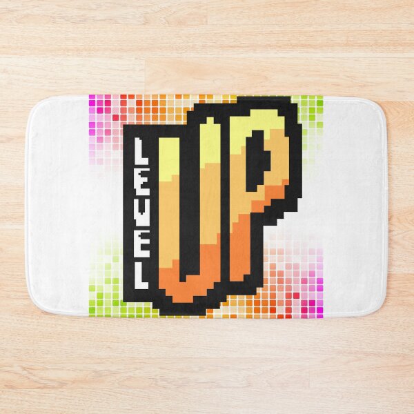 Item preview, Colourful pixel level up  designed and sold by Patsmerch.