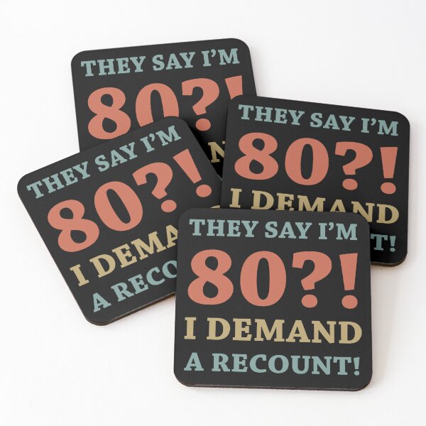 Item preview, 80th Birthday Gag Gift designed and sold by thepixelgarden.