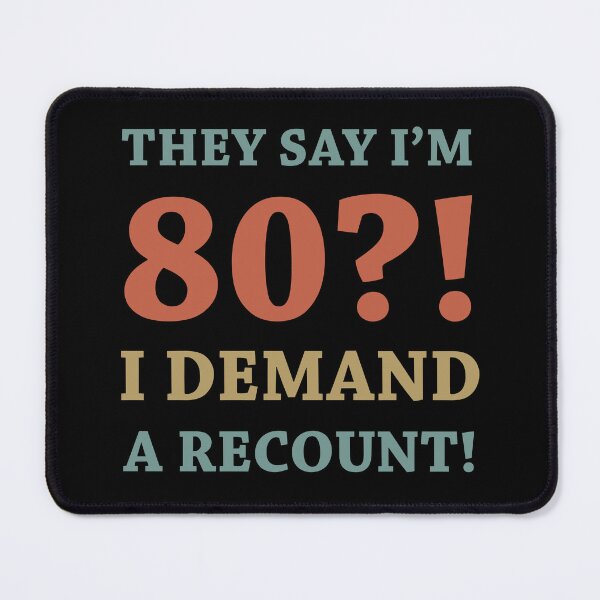 Item preview, 80th Birthday Gag Gift designed and sold by thepixelgarden.