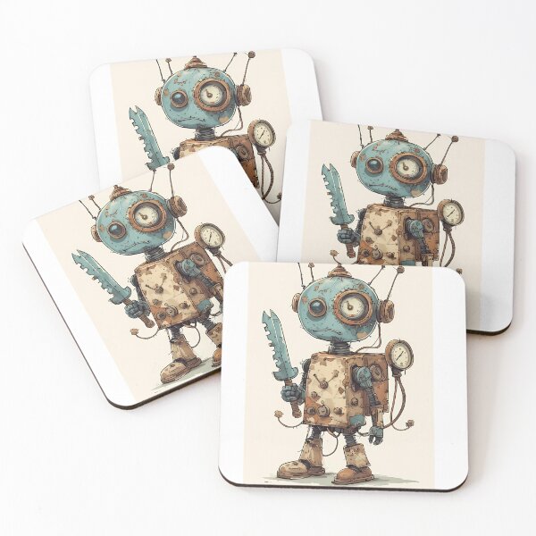 Item preview, Cranklet the Rusted Brave designed and sold by Nixnihilo.