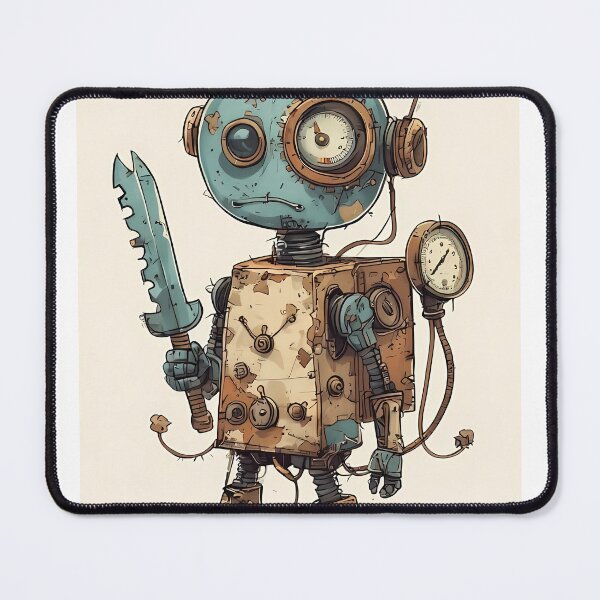 Item preview, Cranklet the Rusted Brave designed and sold by Nixnihilo.
